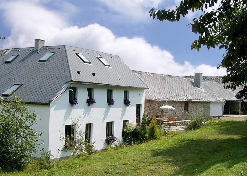Penzion Javorice Hotel Telč Buitenkant foto